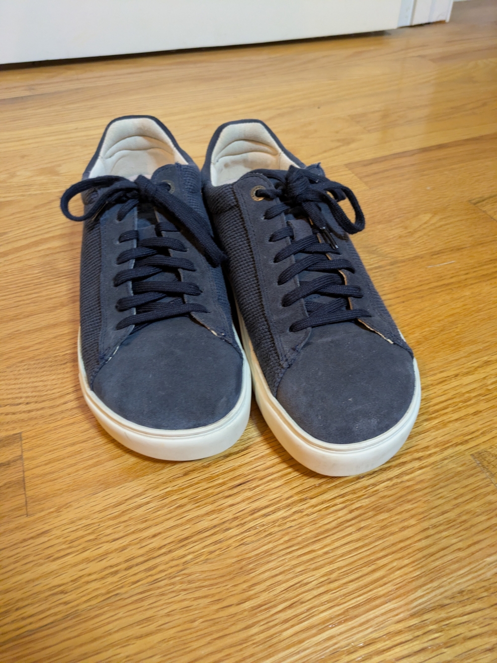 Birkenstock Men's Navy Low-Top Lace Sneakers Women's 9- 9.5 (Eu40)
